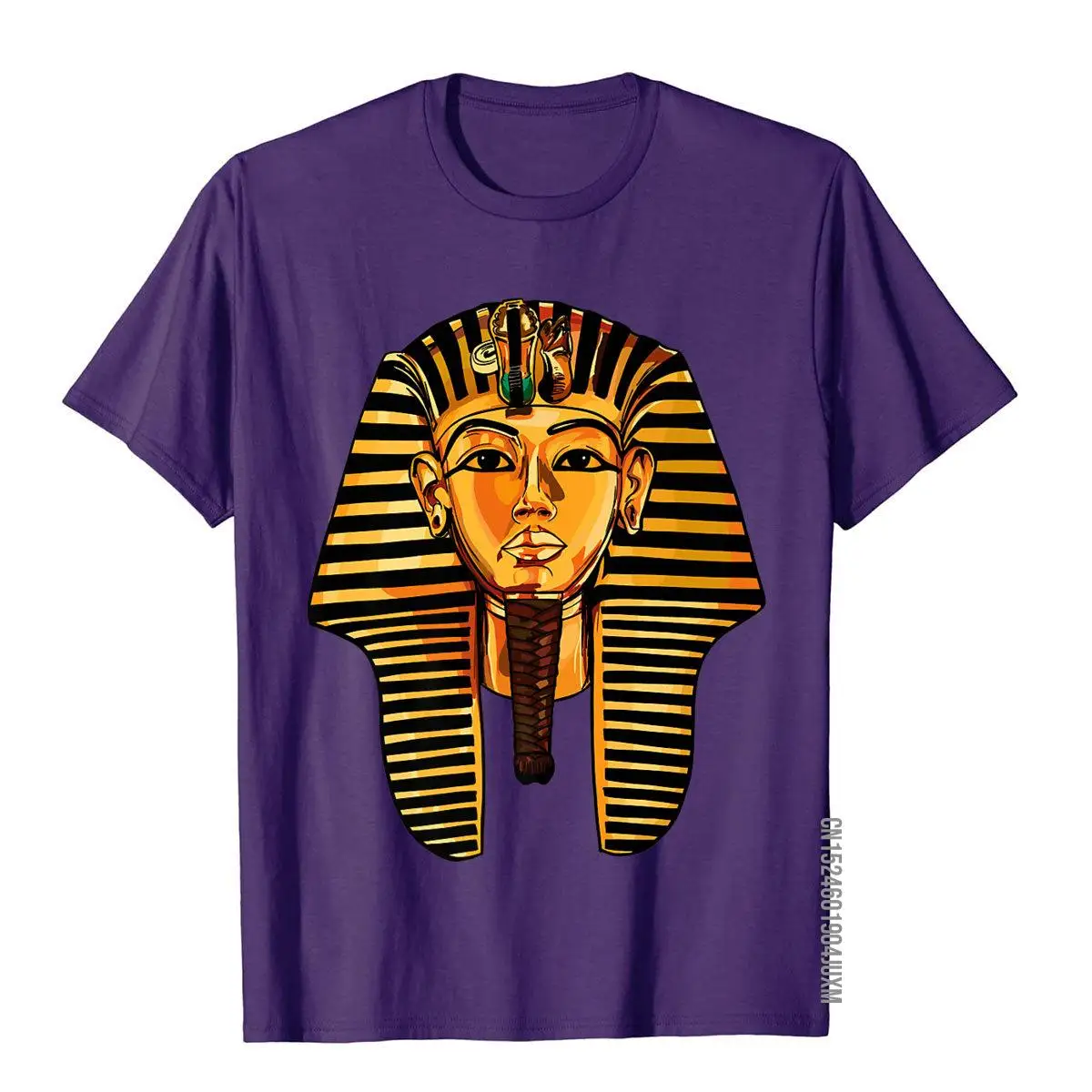 King Pharaoh Tutankhamun King Tut Pharaoh Ancient Egyptian Premium T-Shirt__97A2679purple