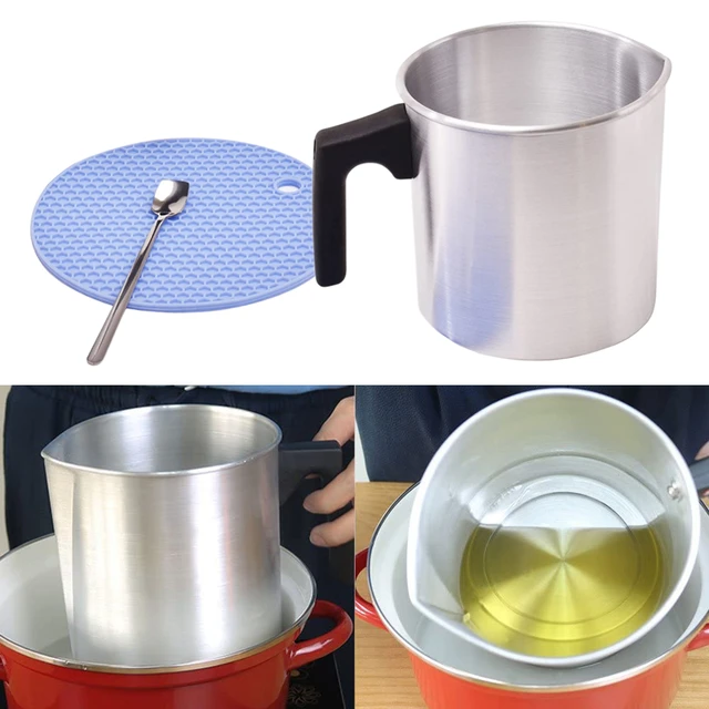 Candle Melting Pot Diy Candle Making Pouring Pot Handmade Tool  Heat-resisting Handle Designed Wax Melting Cup Wax Melting Pot - Kits -  AliExpress