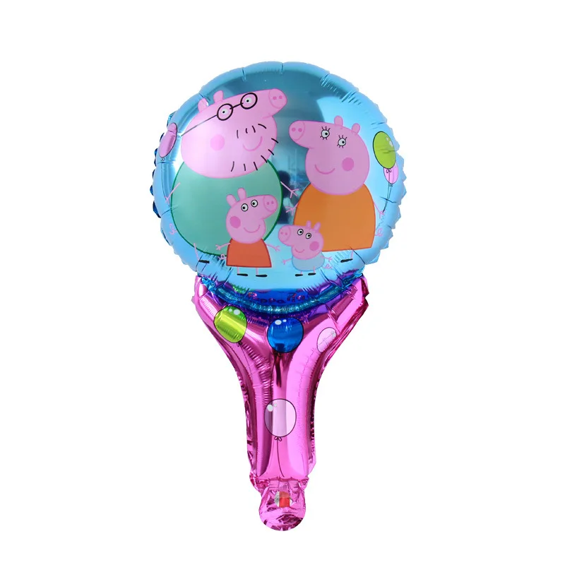 1 шт. 18 дюймов Peppa фигурка свиньи игрушки из воздушных шариков вечерние номер Dcorations Фольга шары игрушки Свинка Пеппа игрушки Пеппа Джордж подарок на день рождения - Цвет: 19