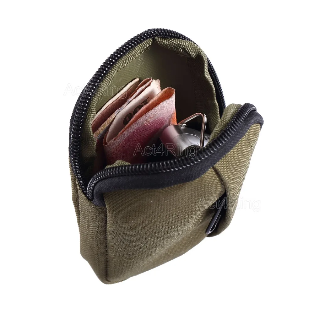 Tactical Utility Military Coin Case Belt Pouches Mini Key Pouch Practical Hunting Fanny Pack Tactical Wallet Nylon