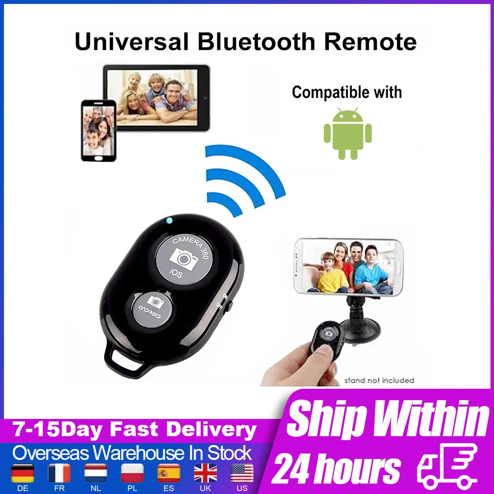 Беспроводной пульт дистанционного управления Bluetooth спуск затвора камеры селфи