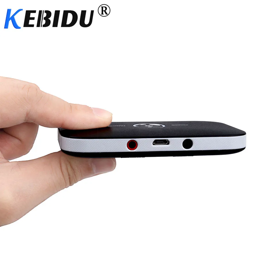 Kebidu HiFi беспроводной Bluetooth 4,1 приемник передатчик с 3,5 мм аудио кабель 2 в 1 двойной аудио Музыка Звуковой адаптер для ТВ ПК