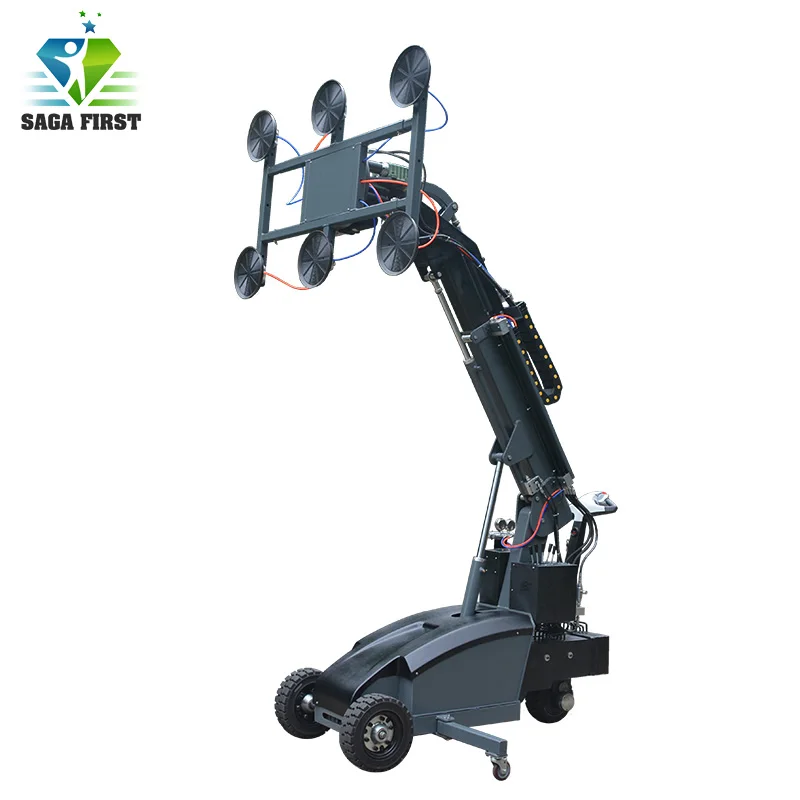 Вакуумный подъемник для стекла с дистанционным управлением| |