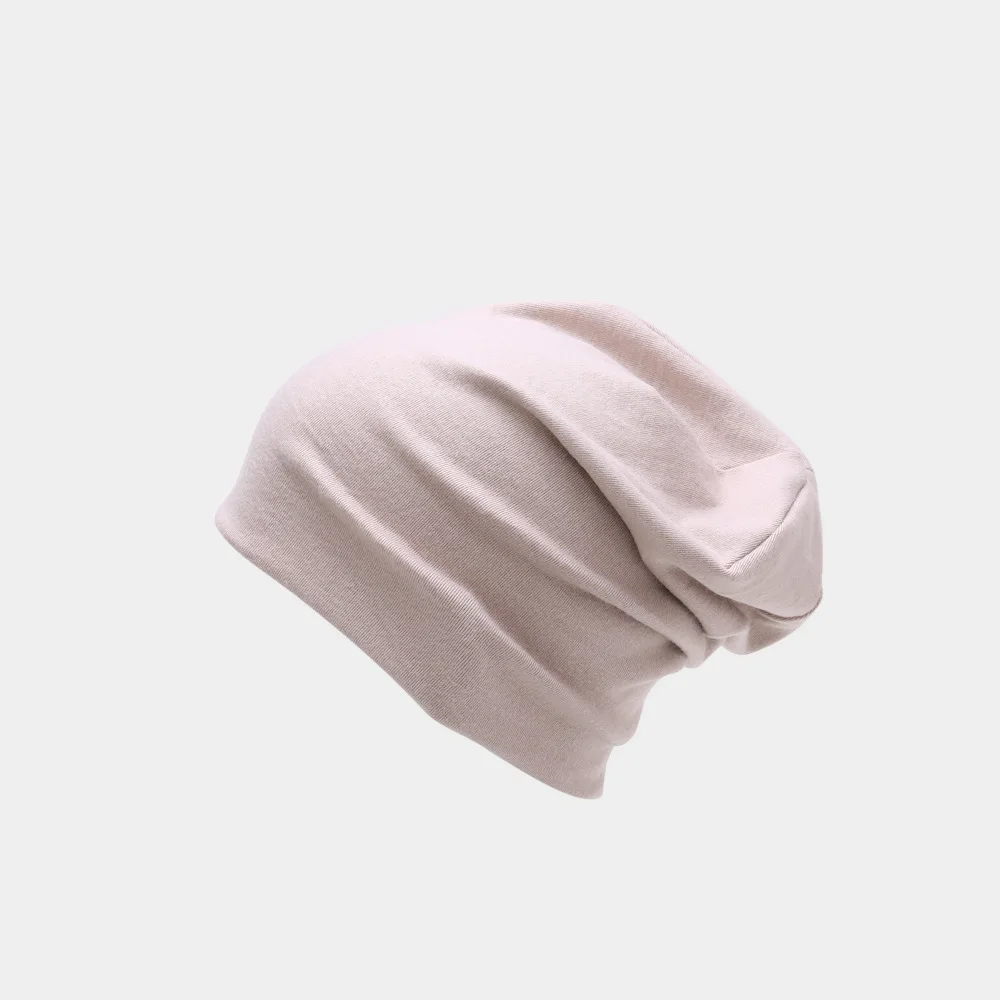 Осень/зима сплошной цвет унисекс для мужчин и женщин Skullies Beanies кепки вязаный хлопок ткань колпачки шляпа