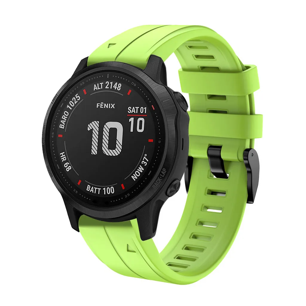 Браслет на запястье для Garmin fenix 6 S/6 Spro, ремешок для часов Garmin Fenix 6 6 S, быстросъемный силиконовый браслет Easyfit