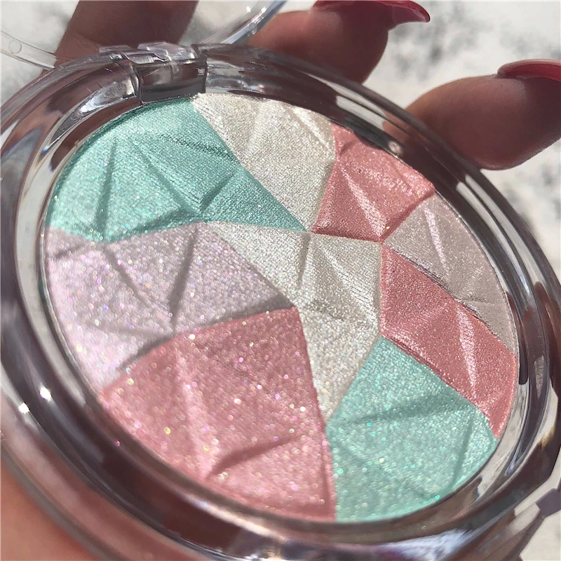 Glow Kit хайлайтер макияж мерцающий порошок хайлайтер палитра база осветитель изюминка лица контур золотой бронзатор
