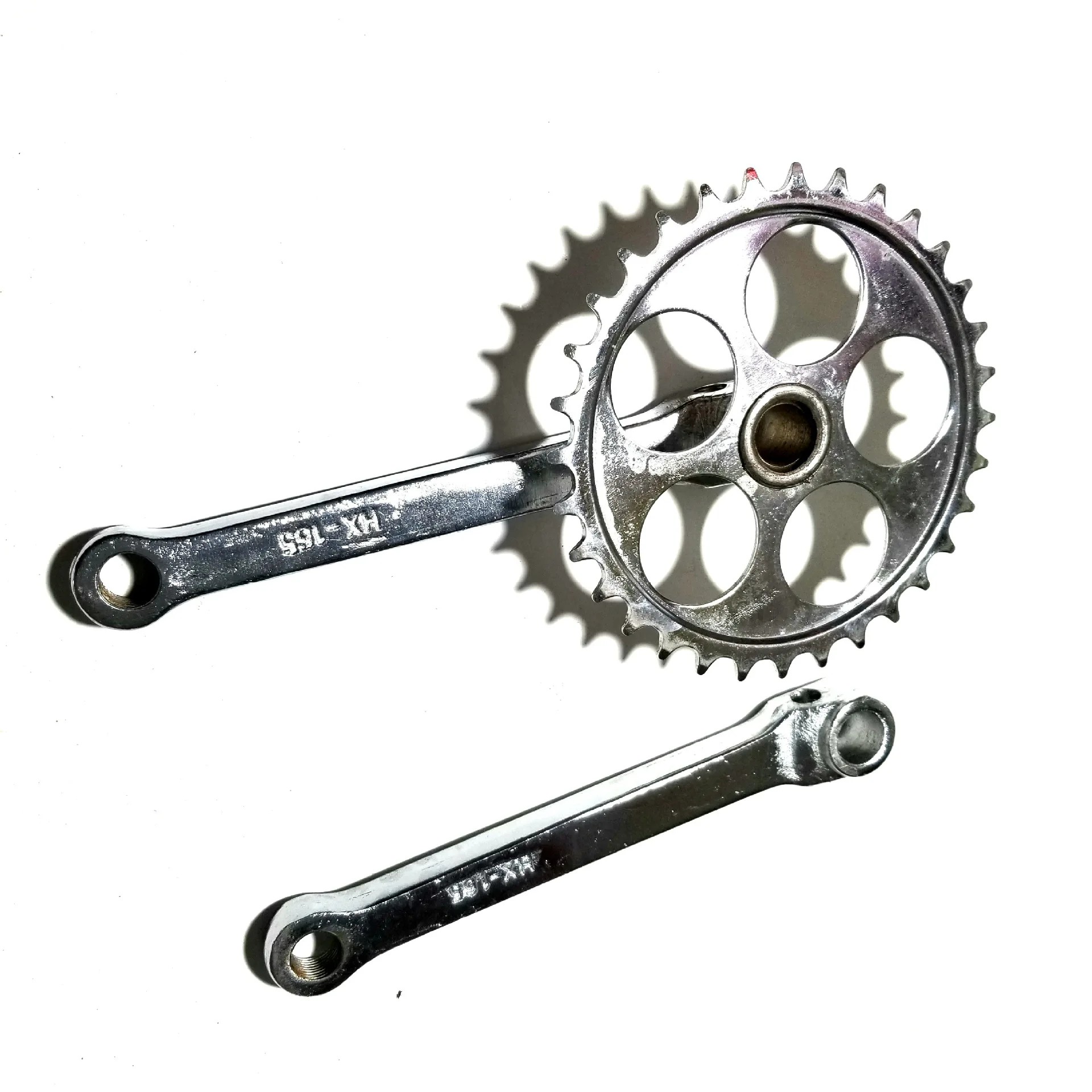 

Manual Tricycle Bicycle Park Kong 32 Tooth Plated Luo Roulette Crank Large Turn Disc Riding Supplies Accessories