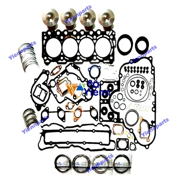 

V3307 Engine Overhaul Rebuild Kit For Kubota Vibratory Roller CA1300 Kubota V3307-CR-TE4B BOBCAT S630 S650 Skid Loader