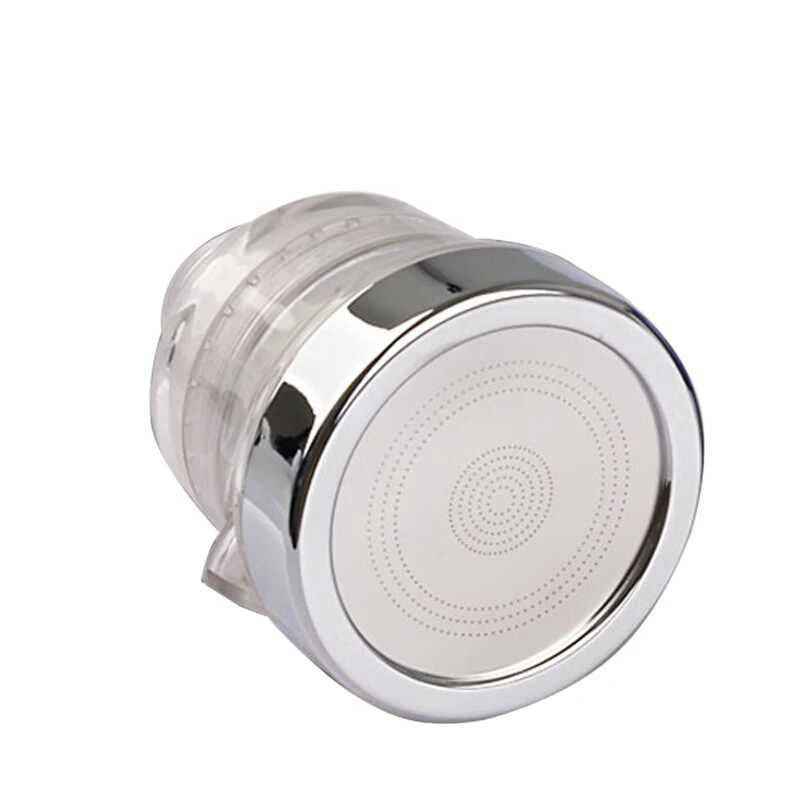 

1 Piece 8x5.4cm PP Universal Rotating Sprinkler Faucet Transparent Three-Stage Regulation Shower Head