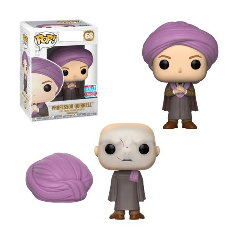 Funko POP Movie HP7 фигурка игрушки Луна Добби Рон Уизли Харри Поттер Северус Снейп проф Квиррелл Коллекционная Подарочная игрушка - Цвет: with box 68