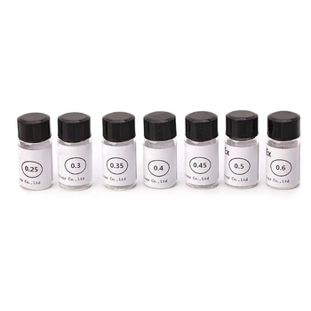 

7 Bottles Of 12.5K Soldering Ball Lead Solder Ball Set For BGA Reballing Stencil