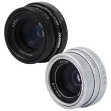 NEWYI-lente óptica gran angular para cámara Sony, Nikon, Canon, accesorios sin Espejo, 25mm, F1.8, Mini CCTV, montaje en C