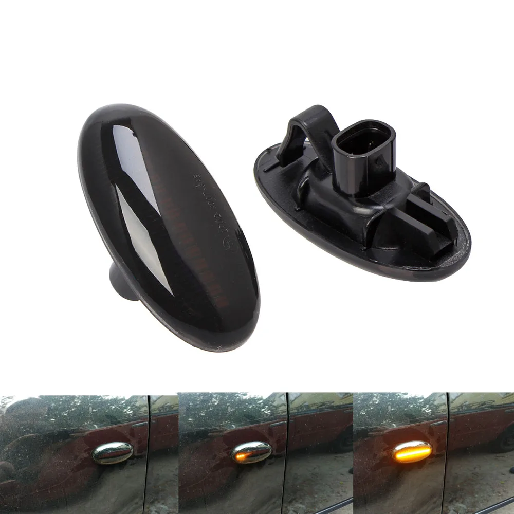 

Car Led Dynamic Side Marker Turn Signal Light Sequential Blinker Light For Mazda 2 3 5 6BT-50 MPV Fender Side Marker Turn Signal