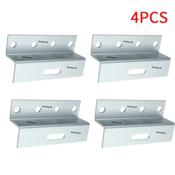 

Caravan Easy Install Fixing Z Shaped Mounting Bracket RV Roof Clamp Accessories Lightweight Aluminum Alloy Boats Solar Panel