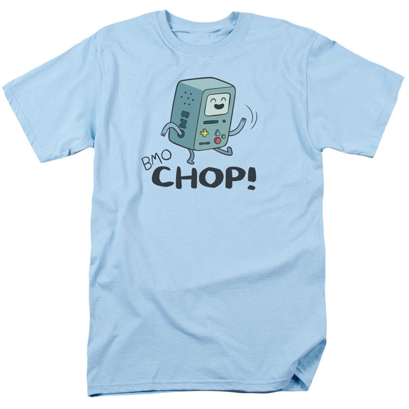 Adventure Time Cartoon Bmo Chop! Licensed Adult T-Shirt All Sizes Funny Tee Shirt |