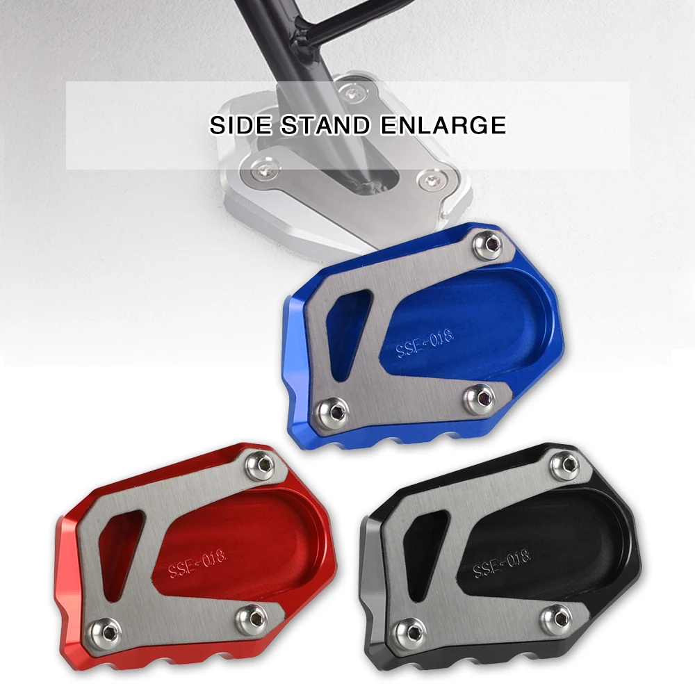 Kickstand Side Stand Extension Pad Plate For YAMAHA YZF R1 2009-2016 /Blue Kickstand Side Stand Extension Pad Plate For YAMAHA YZF R1 2009-2016 /Blue