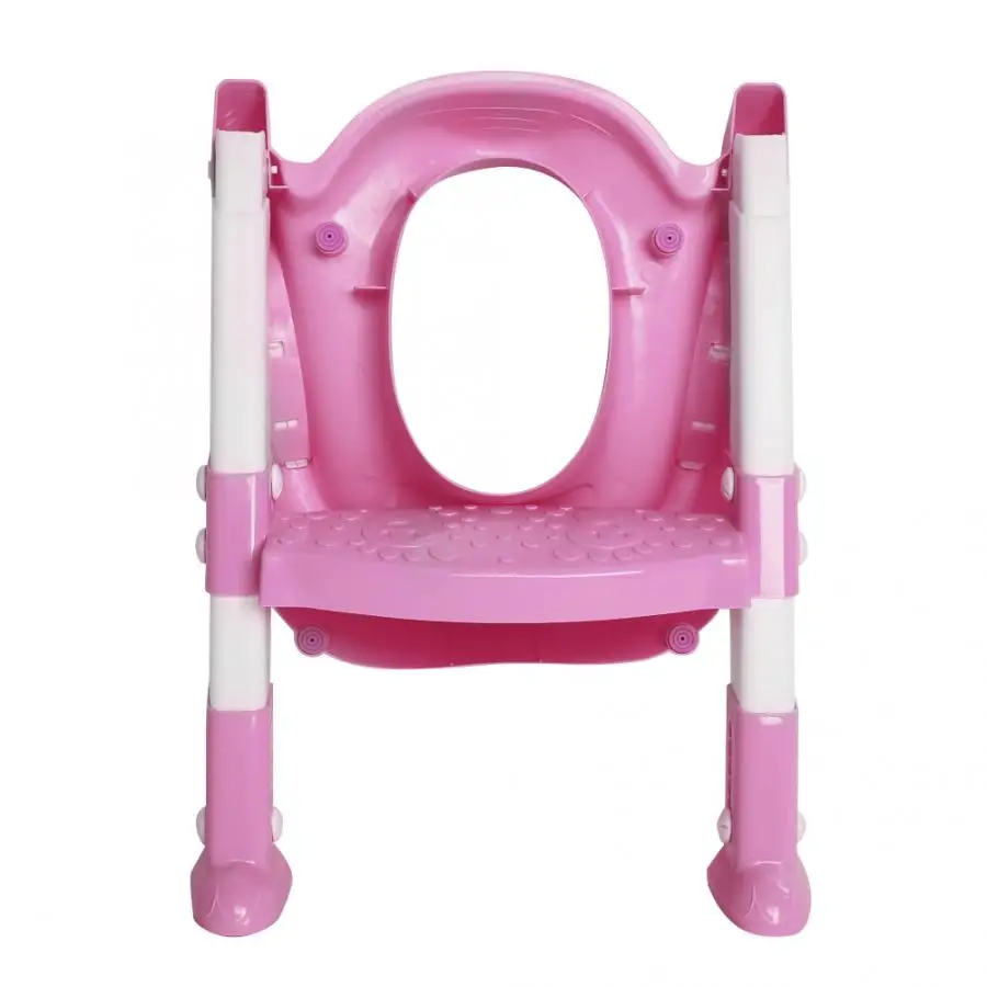 2 Colors Baby Potty Training Seat Children's Potty Baby Toilet Seat With Adjustable Ladder Infant Toilet Training Folding Seat