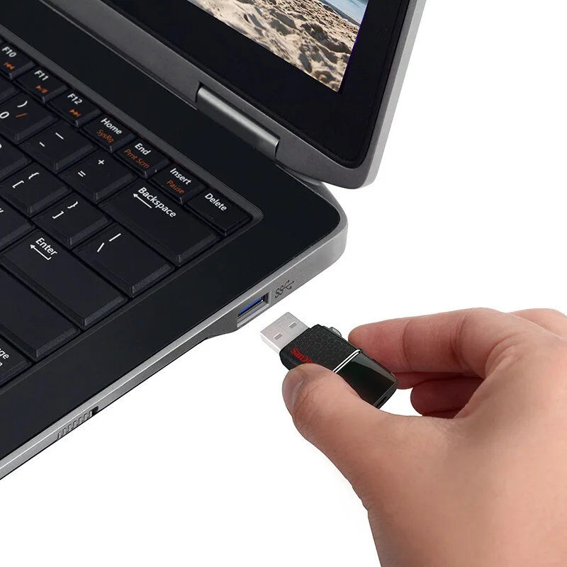 SanDisk USB OTG Pen Drive 128GB 256GB 130mb/s 3.0 Flash Drive 16GB External Storage Pendrive 32gb OTG 64GB Memory Usb stick 3.0