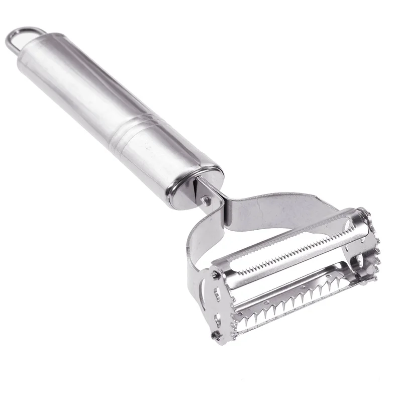 Stainless Steel Peeler Grater Multi-function Fruit Peeler Vegetable Fruit Peel Shredder Slicer Grater Kitchen Accessories Y097