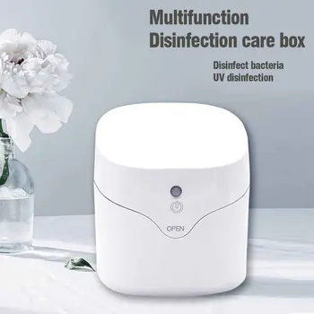 

Rapid Led Uv Sterilizer Box Cleaner USB Rechargeable Smart Protection Jewelry Watch For Phone Electronic Travel Portable