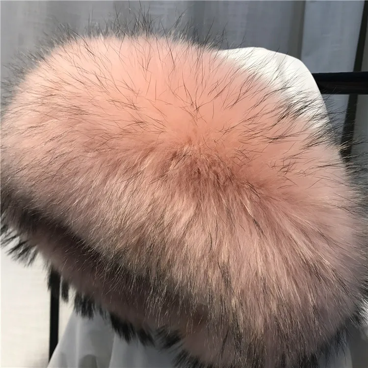 Стиль пуховик женский короткий корейский стиль Dongdaemun большой воротник из натурального меха толстое повседневное пальто поколение