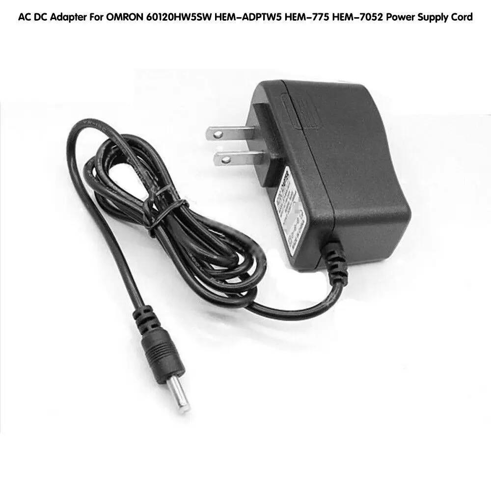 AC DC адаптер для OMRON 60120HW5SW HEM-ADPTW5 HEM-775 HEM-7052 источник питания простой в использовании Прочный CE1052