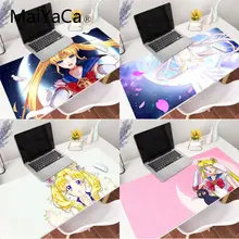 MaiYaCa marinero Moon girl hermosa almohadilla de ratón de Anime accesorios de juego alfombrilla de ratón de escritorio estera ratón de pc gamer completo