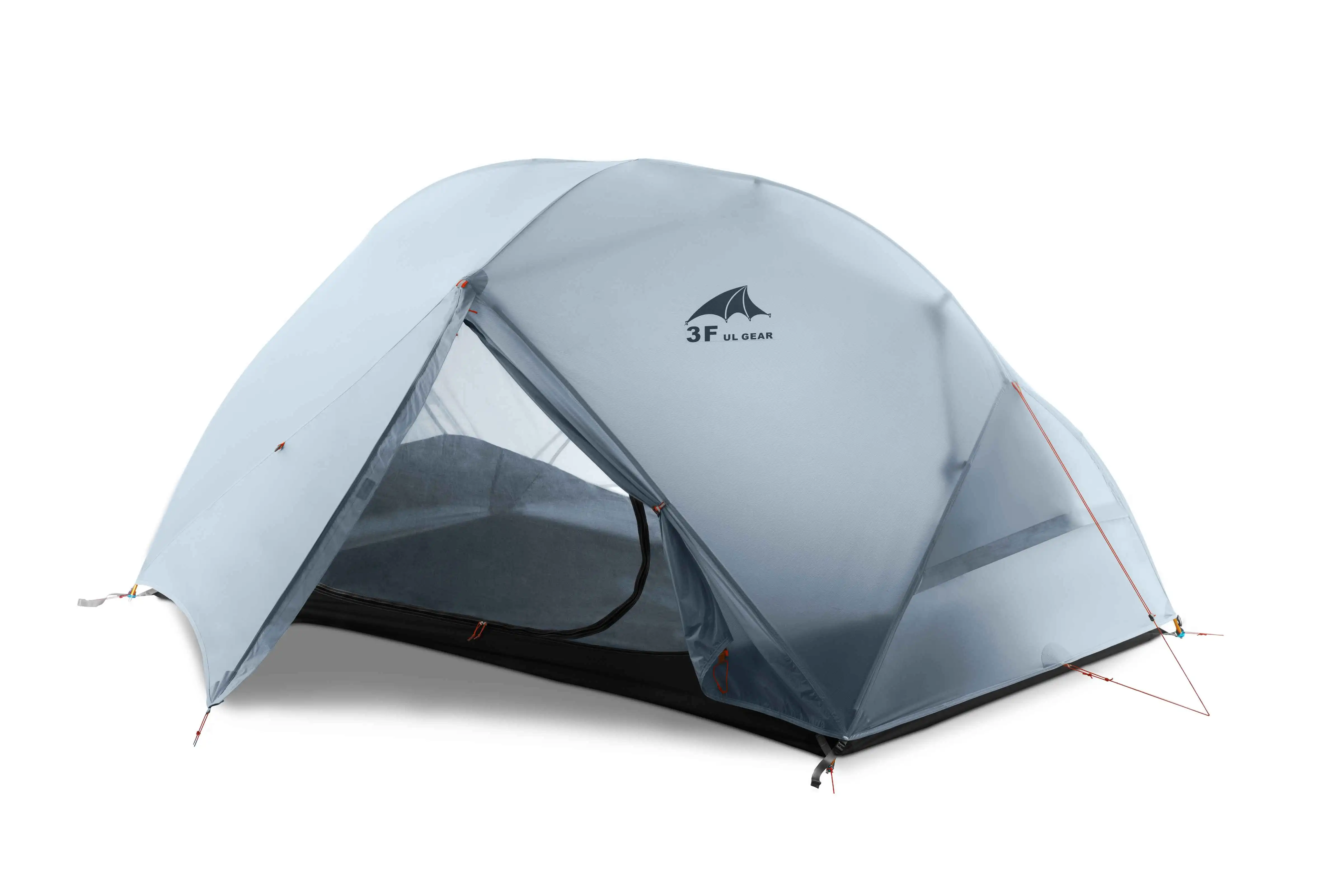 15D grey 3 season 3F UL GEAR 2 человека 3/4 сезон 15D Кемпинг Палатка Открытый Водонепроницаемый Сверхлегкий походный альпинистский охотничий тент - Цвет: 15D grey 3 season