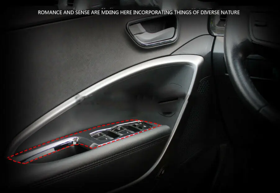 Новое хромированное внутреннее покрытие под давлением 21 шт. C673 для hyundai 2013- Santa Fe