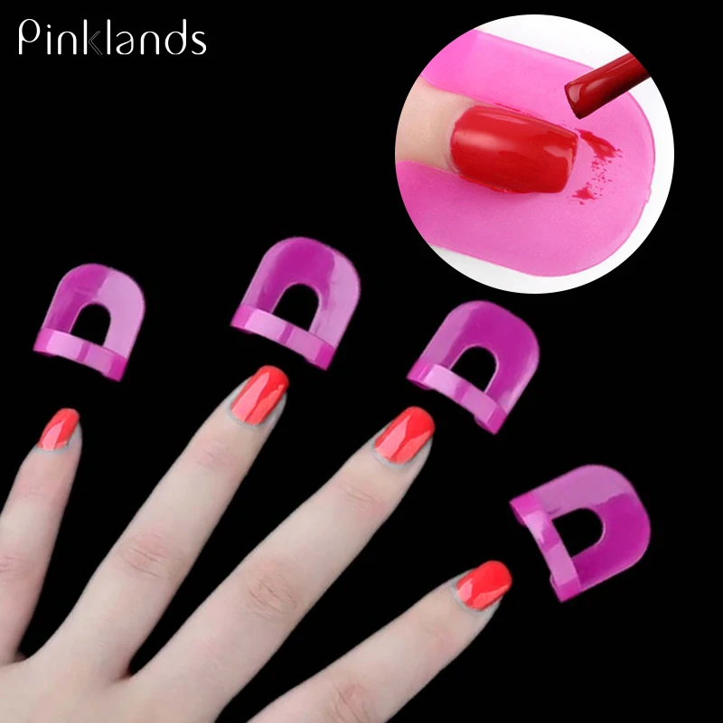 Защита для ногтей 26 шт. защита лака инструменты маникюра накладка на палец