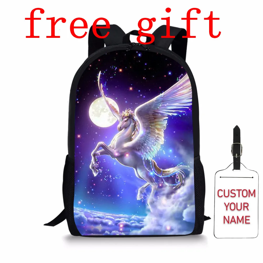 

Girls Boys School Bags Kids Unicorn Casual School Backpack For Kid Bookbag Student Schoolbag Kids Lightweight Mochila Escolar