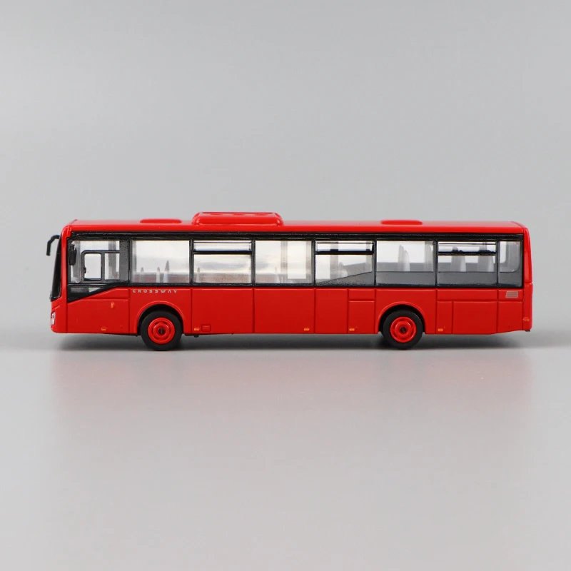 NOREV 1:87 IVECO BUS CROSSWAY низкая входная красная полимерная модель автомобиля горячая