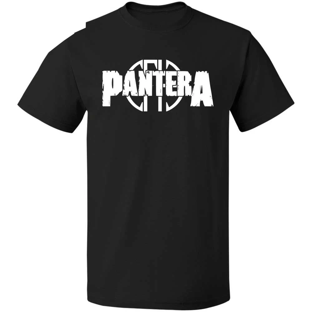 

Pantera Logo T-Shirt American Heavy Metal Rock Band Free Shipping Size S-3XL Men Summer Short Sleeves T Shirt Anime sbz4221