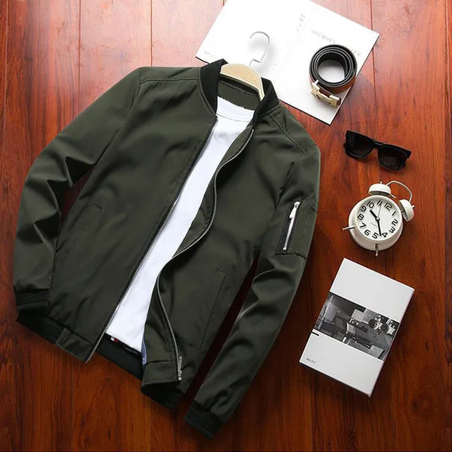 Мужские весенне-осенние тонкие куртки-бомберы Slim Fit, большие размеры, для мужчин, брендовая одежда, повседневные баскетбольные Куртки M/6XL D632