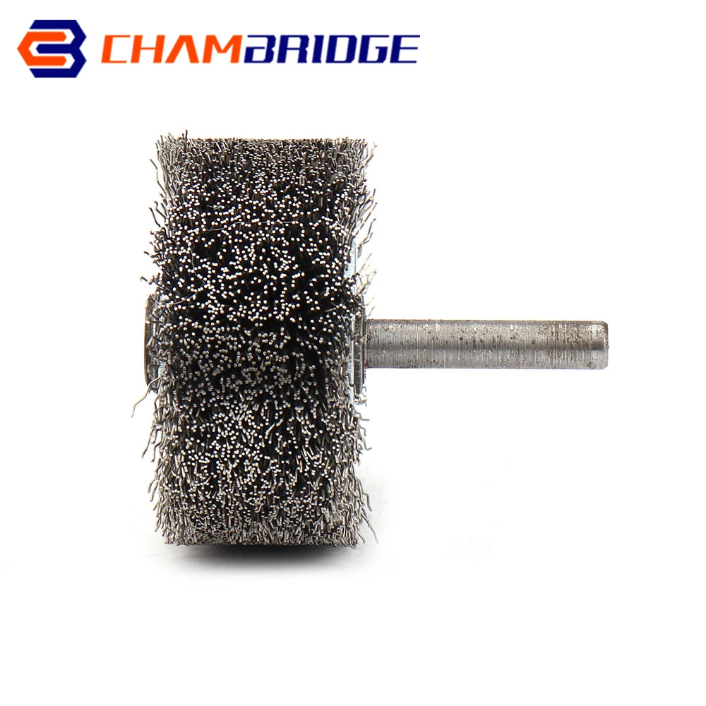 50mm Steel Wire Wheel Brush 1/4" Shank Dremel Rotary Tool for Mini Drill Dremel Metal Rust Removal Polishing 1/2/5Pcs 3