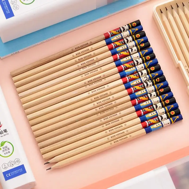 

36pcs Soldier Sketching Drawing Writing Graphite Pencil HB/2B Stationery School Office Supplies Student Gift