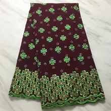 Новейшая Африканская Хлопковая швейцарская французская кружевная ткань высокого качества африканская швейцарская вуаль кружева в швейцарской пл03