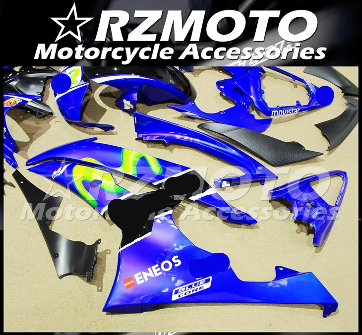 ABS мотоцикл обтекатель комплект для YAMAHA YZF R6 2008- год кузов литьевая форма Магазин № 1771