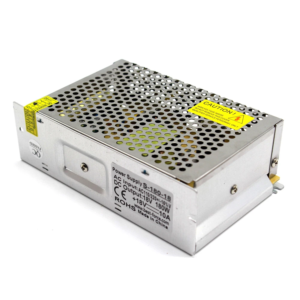 Импульсный источник питания с одним выходом постоянный ток 18 в 10 А 180 Вт