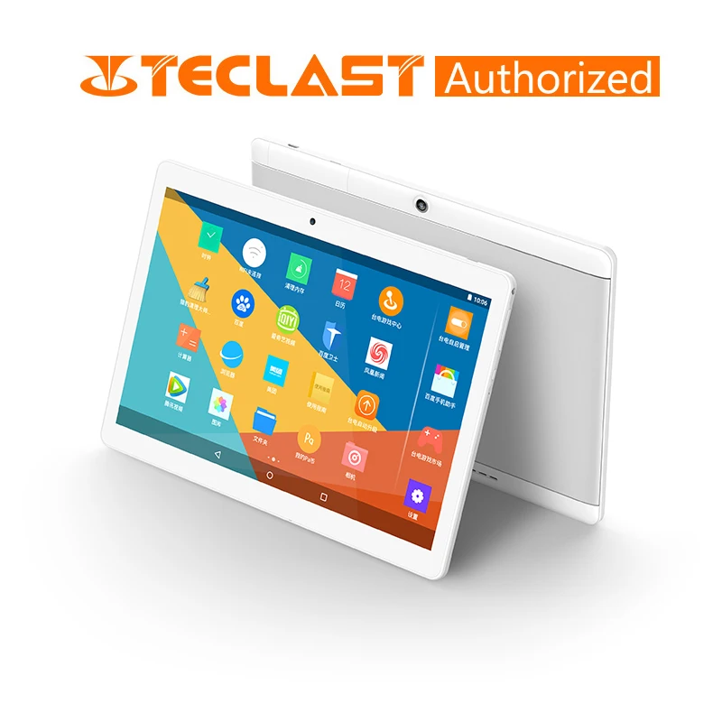 

Teclast X10 10.1 inch 3G Phone Call Tablet 1280*800 MTK 6580 Quad Core Android 6.0 1GB RAM 16GB ROM Tablets PC GPS Dual Camera
