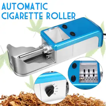 

Blue Electric Automatic Cigarette Rolling Machine with Density Regulation Function Tobacco Smoker Maker Roller