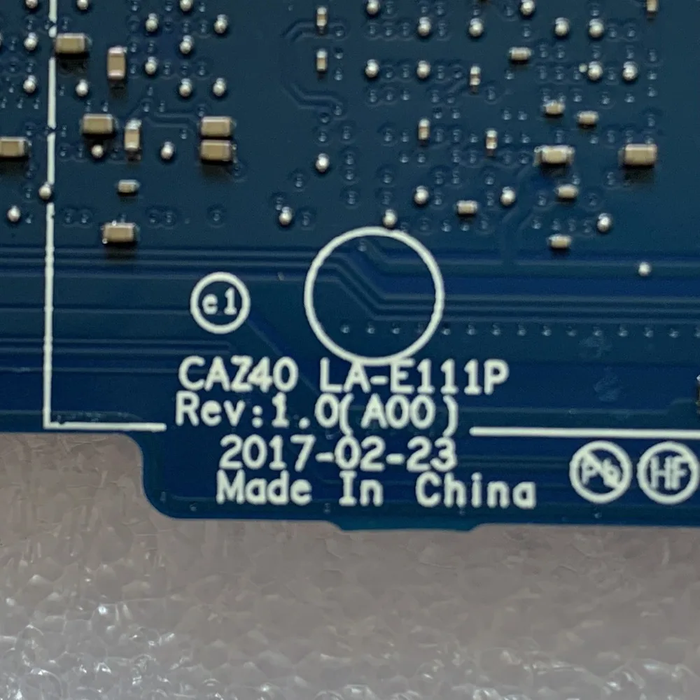 Kefu CAZ40 LA-E111P I5-7200U для DELL Dell широта 5289 Материнская плата ноутбука CN-0PR6MN 0PR6MN PR6MN Материнская плата ноутбука ПК