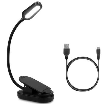 

Top-Book Light, Blue Light Blocking, Amber Clip-On Reading Light. 1600K Warm LEDs for Reading in Bed. Sleep Aid Light.Works with