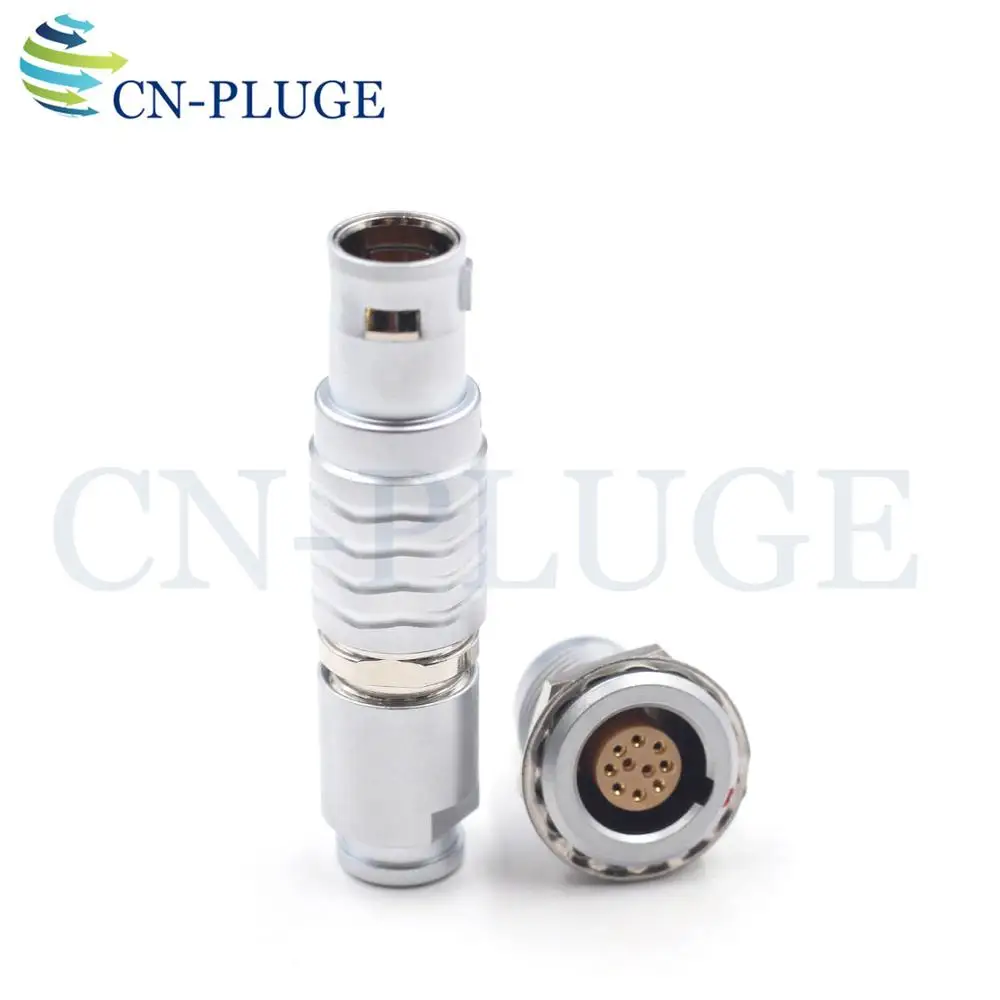 M12 Тип FGG яйцо 1B 2 3 4 5 6 7 8 10 12 14 16 pin пуш-ап самоблокирующийся камера с коннектором и оборудование для модных проверок разъемы - Цвет: 10 Pin
