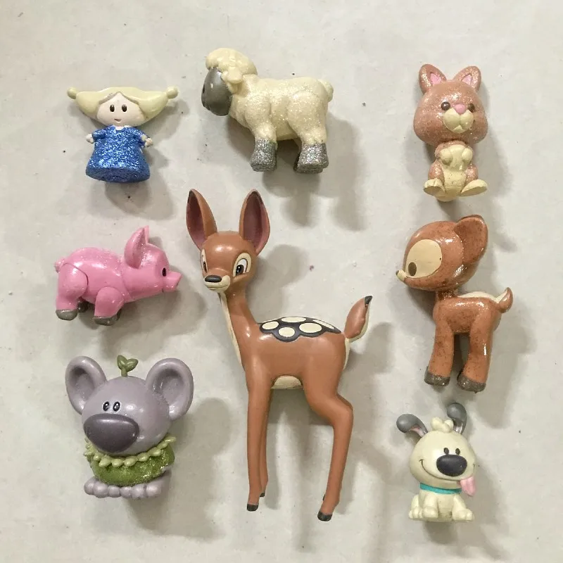 

1piece a lot 3-7cm PVC Action figure toys collection Adorable Collectible Model For Children Gift