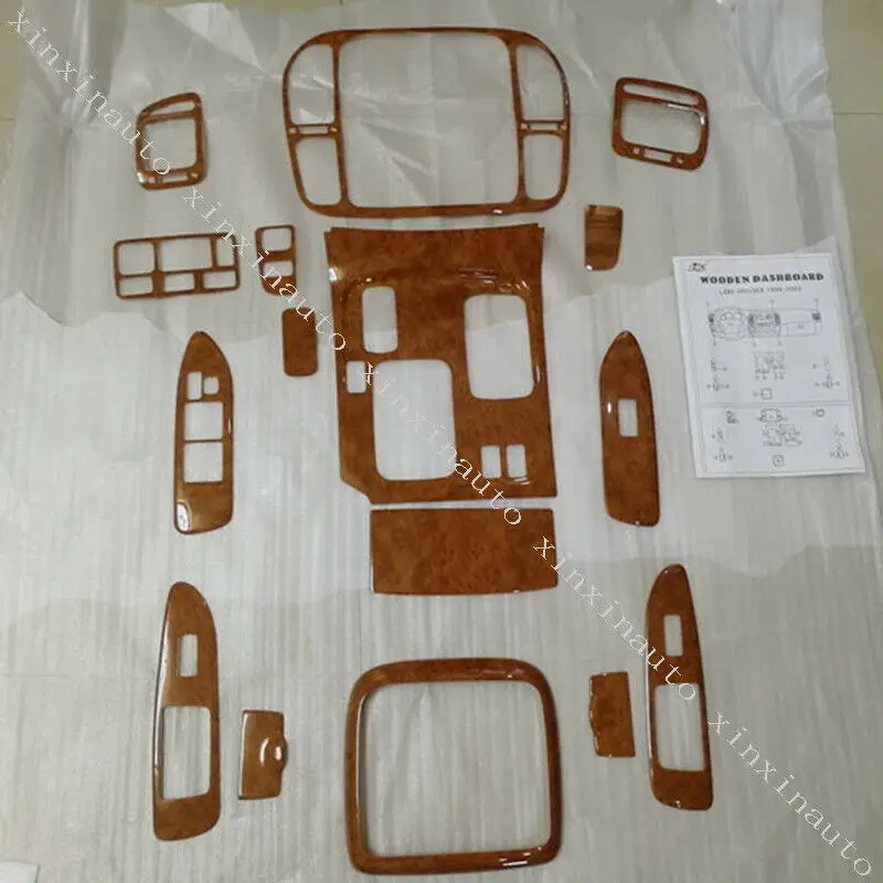Комплект отделки для салона автомобиля подходит Toyota Land Cruiser LC100 AT 4500 4700 1998 1999 2000 2001