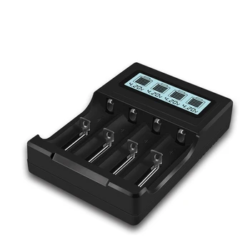 

18650 Battery Charger 4 Slots LCD Display for 18650 14500 18500 16350 Battery 3.7V Series Lithium Ion Battery