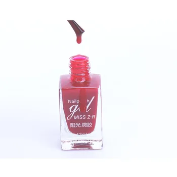 

Hot Selling Sunshine Micro Glue Nail Polish Long-lasting Transparent Candy Color Fashion Armor Shiny Piece Non-Peeling Micro Glu