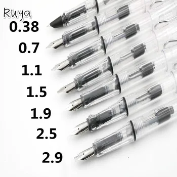 

art body Flat Tip Fountain Pen bags for school plumas para escribir lamy copic markers highlighters ink girl simple pencil pilot