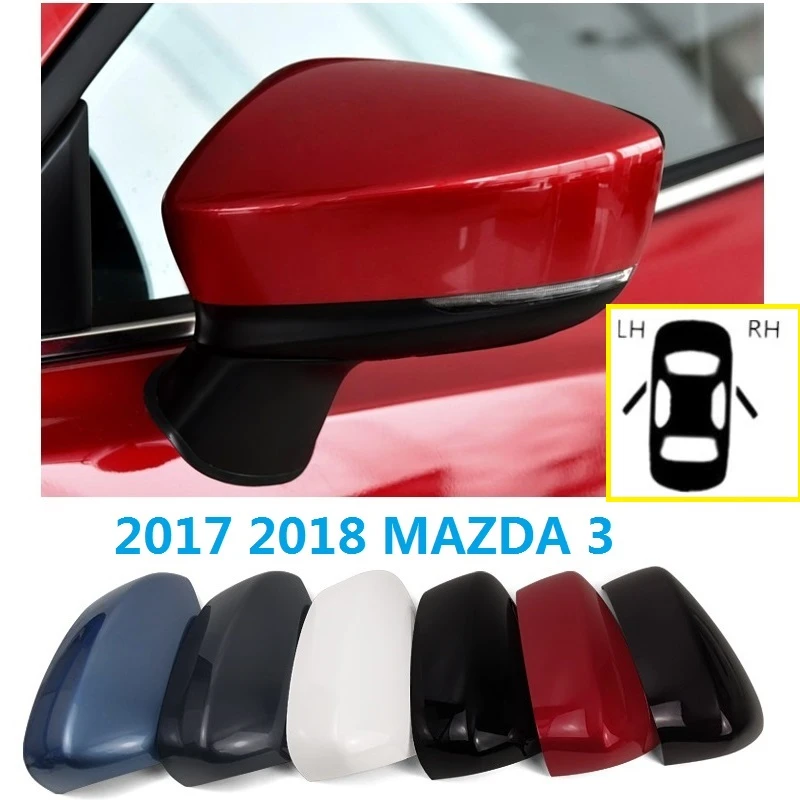 de espejo retrovisor para MAZDA 3, AP|Espejo coberturas| - AliExpress
